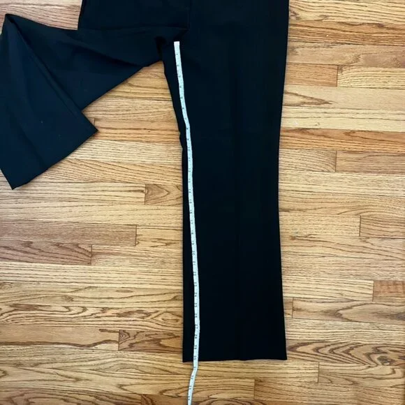 Trina Turk Black Wide Leg Trousers Pants Minimalist 8 Capsule Wardrobe - Picture 15 of 15